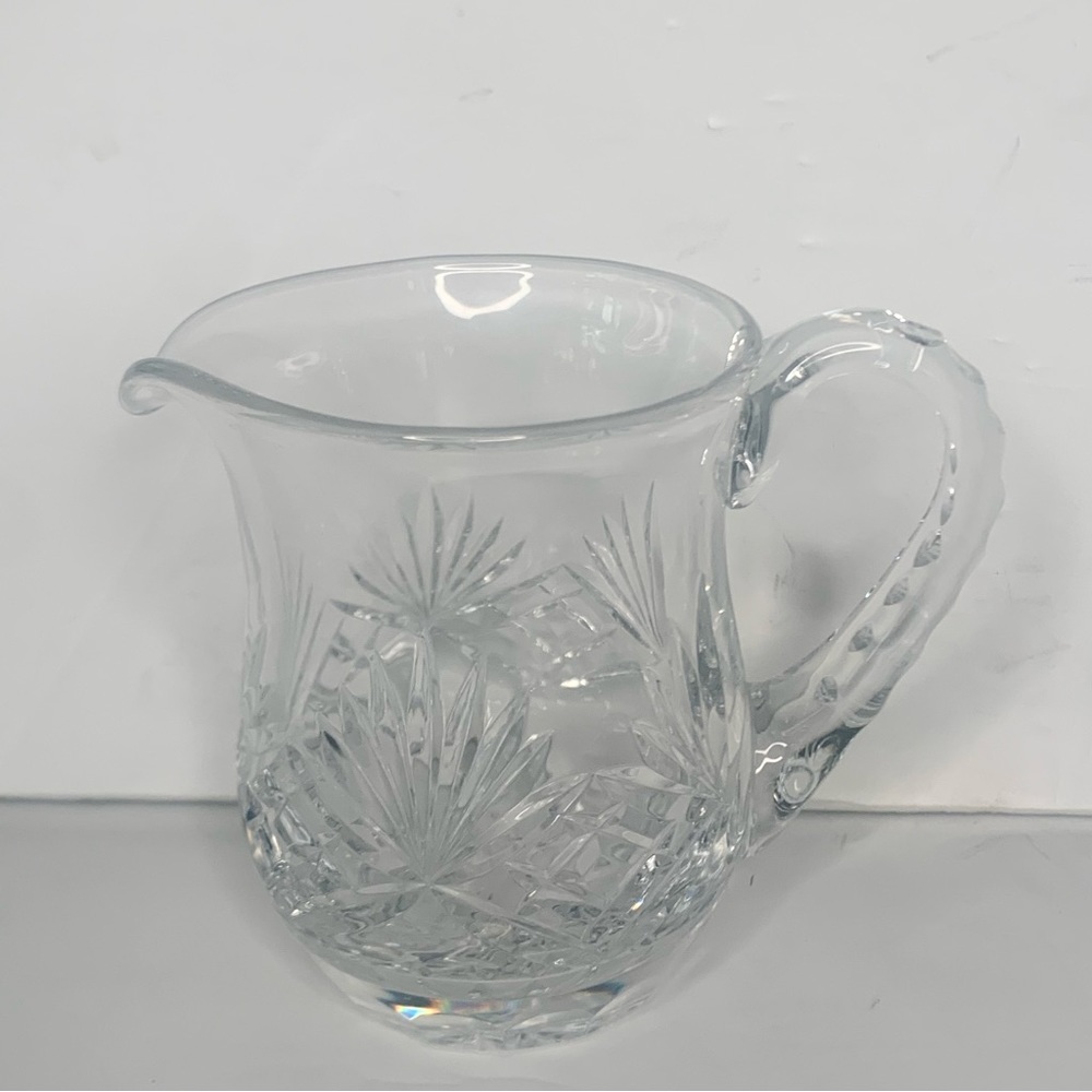 ROGASKA Vintage Crystal Creamer & Open Sugar Bowl Set Richmond Pattern - Picture 14 of 16